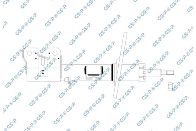4160153R00 Suzuki Амортизатор передней подвески правый