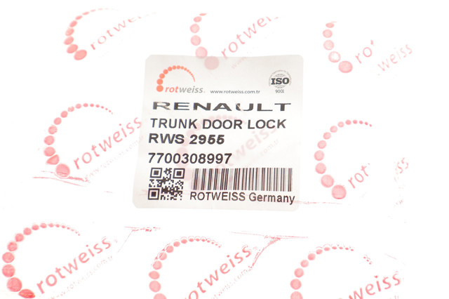Замок багажника RWS2955 Rotweiss