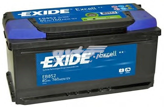 Купить Аккумулятор Exide 85 А/ч (EB852)