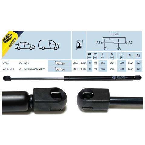 Амортизатор багажника GS0137 Magneti Marelli