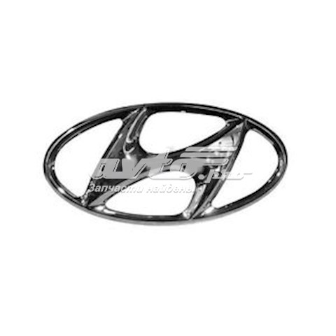 Эмблема крышки багажника (фирменный значок) на Hyundai Elantra HD