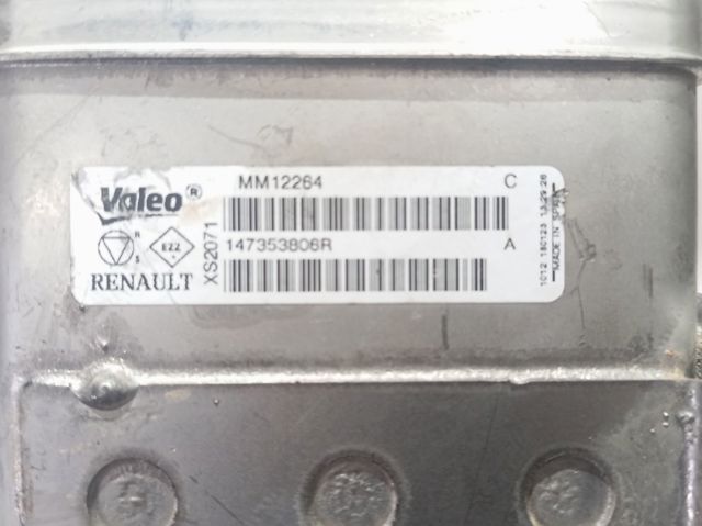 Радиатор системы EGR рециркуляции выхлопных газов Renault (RVI) 147353806R цена, от 321.05 USD