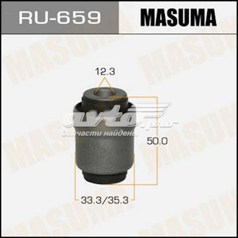 Купить RU659 Masuma Сайлентблок заднего нижнего рычага