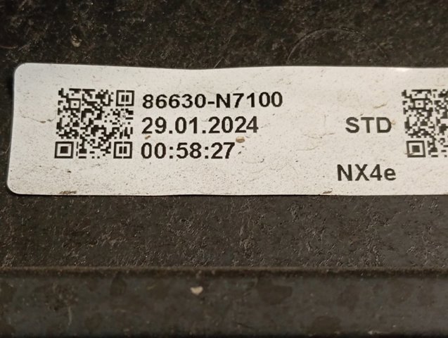 86630N7100 Hyundai/Kia Швеллер заднего бампера