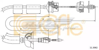 Трос сцепления E074347 Peugeot/Citroen