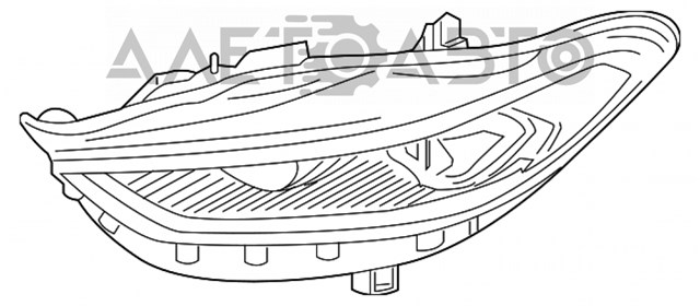 HS7Z13008H TYC luz esquerda