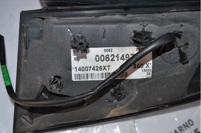 Espelho de retrovisão esquerdo 8153K9 Peugeot/Citroen