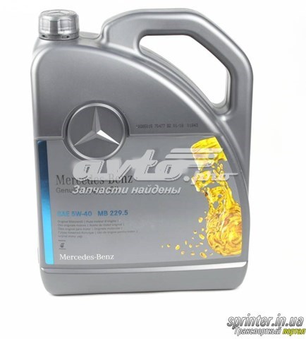 Масло моторное MERCEDES 000989920213AIFE