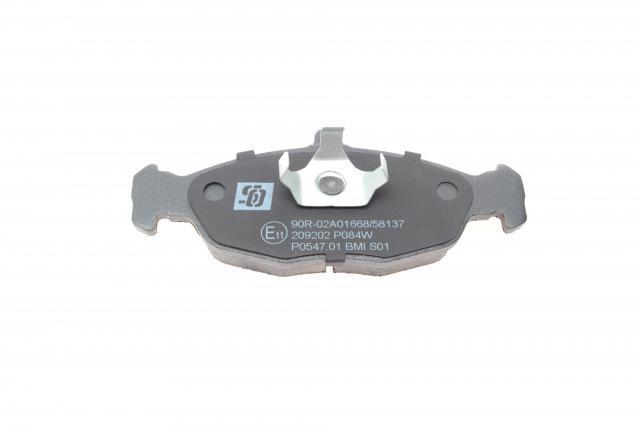 SOLGY 209202 колодки тормозные передние дисковые