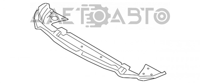 Защита бампера переднего LJ6Z8310AA Ford