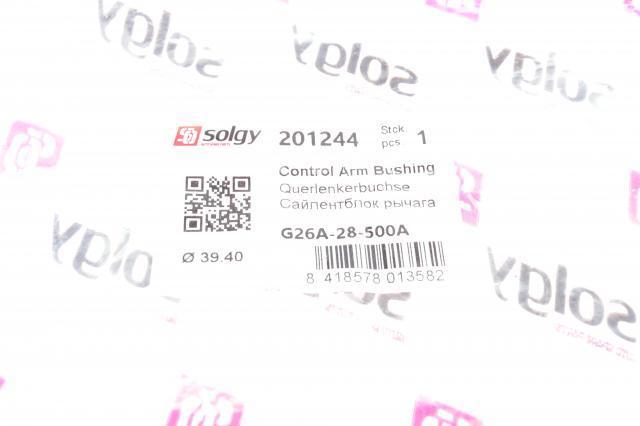 201244 Solgy Сайлентблок заднего поперечного рычага