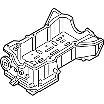 Поддон масляный картера двигателя NISSAN 111106KA0A