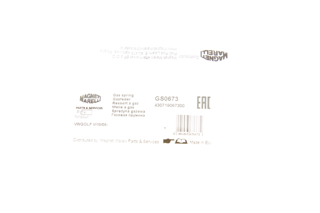 Амортизатор капота 430719067300 Magneti Marelli