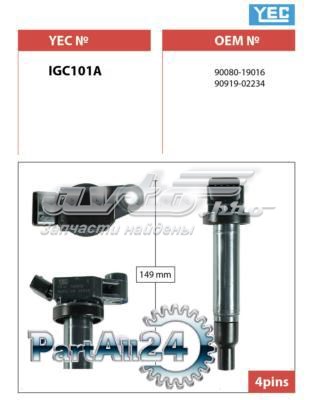 IGC101A YEC Катушка зажигания