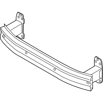 68247223AA Chrysler Балка бампера переднего
