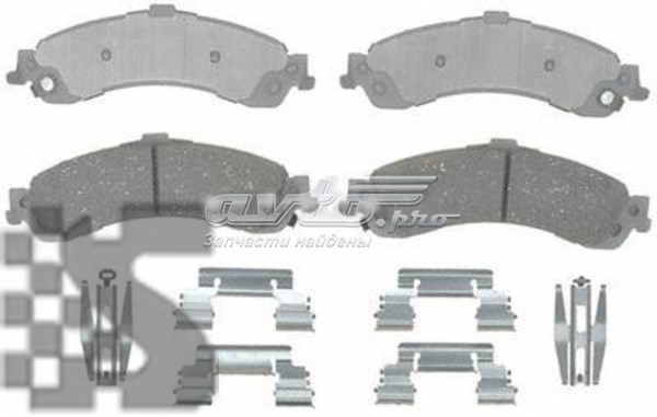 Колодки дисковые  Wagner ZD975 цена, от 45.28 USD
