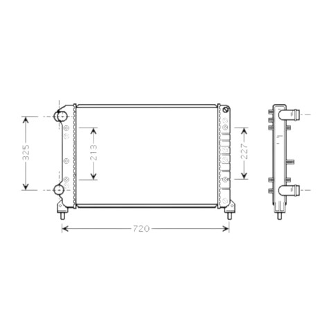 R20044 Sato Tech Радиатор основной