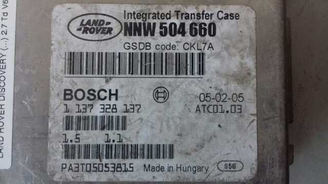 1137328137 Land Rover Модуль АКПП электронный
