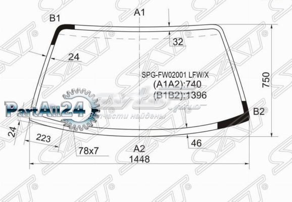 5611142010 Toyota pára-brisas