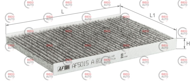 Фильтр салона AF5015A Alpha Filter