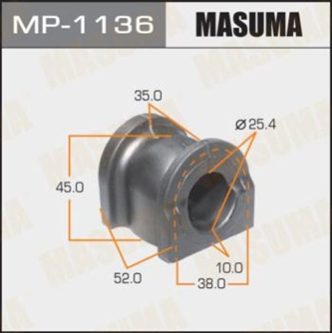 Купить MP1136 Masuma Втулка заднего стабилизатора