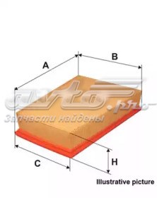 EAF3051.10 Open Parts filtro de ar