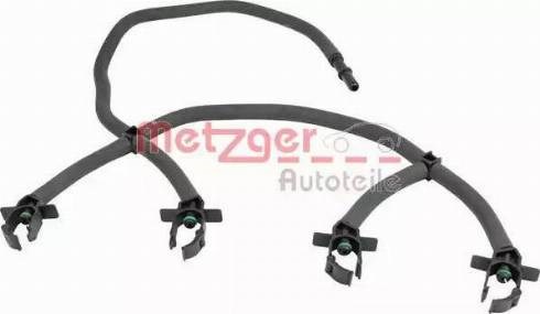 Трубка топливная, обратная от форсунок Metzger 840067 цена, от 25.74 USD