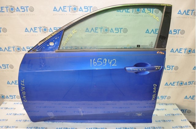 Передняя левая дверь Honda 67050TBAA00ZZ цена, от 633.47 USD