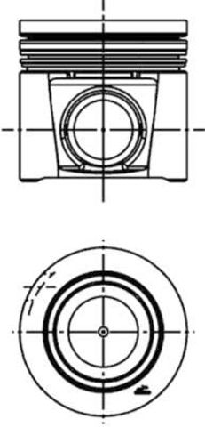 Поршень в сборе Mahle Original 007PI00150000 цена, от 117.97 USD