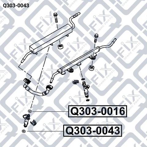 Купить Q3030043 Q-fix Кольцо инжектора