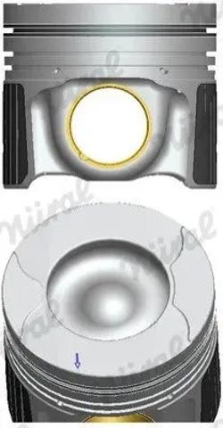 Поршень в сборе Mahle Original 013PI00156000 цена, от 109.54 USD