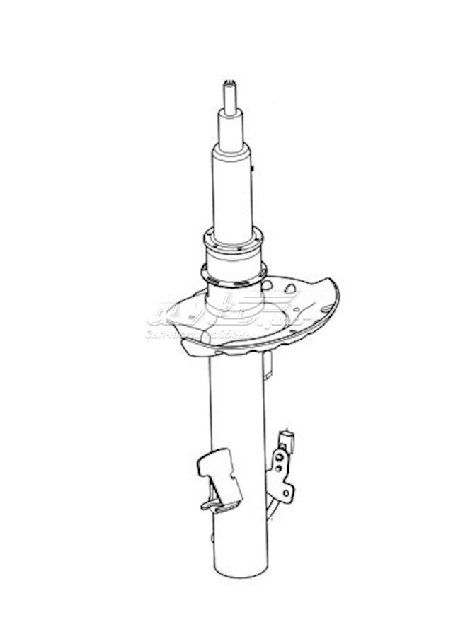 Амортизатор передний правый LR057931 Land Rover