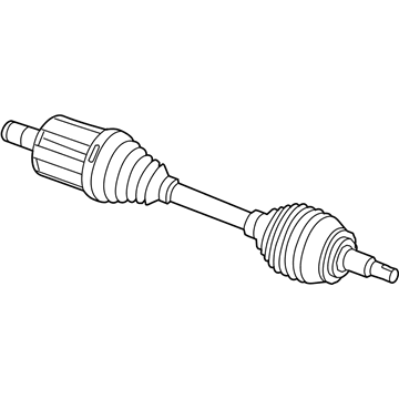 Полуось (привод) передняя левая IK68292303AB Market (OEM)