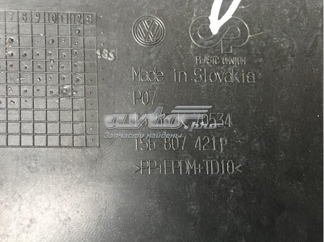 Задний бампер 1S6807421PGRU VAG