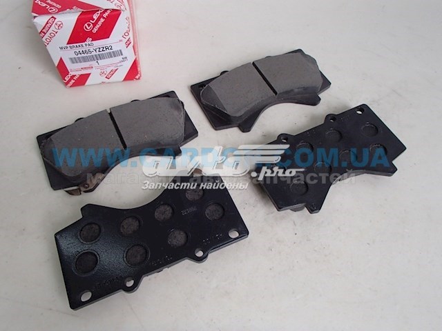 Колодки тормозные передние дисковые TOYOTA 04465YZZR2