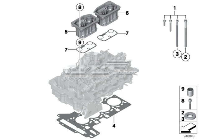 Прокладка ГБЦ 11128676519 BMW