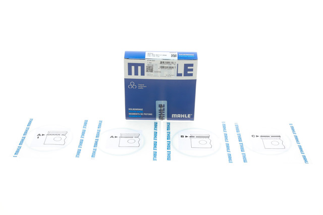 Кольца поршневые компрессора на 1 цилиндр, STD 081RS001110N0 Mahle Original