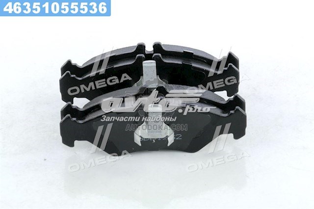 Колодки тормозные задние дисковые RIDER RD21621STD