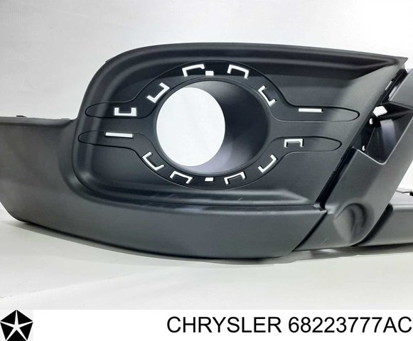 Бампер передний, нижняя часть Chrysler 68223777AC