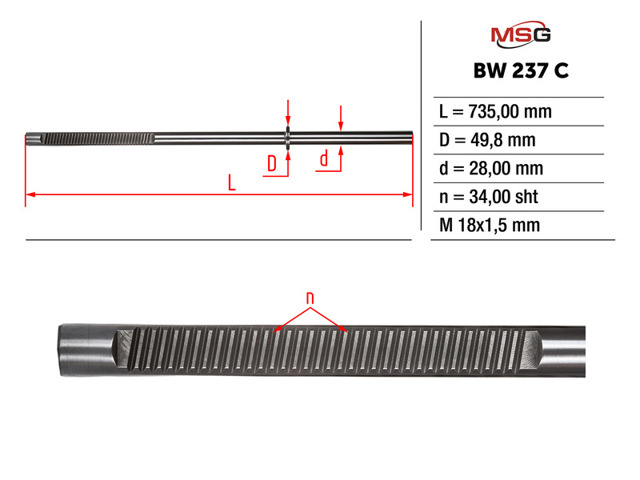  MSG BW237C цена, от 125.84 USD