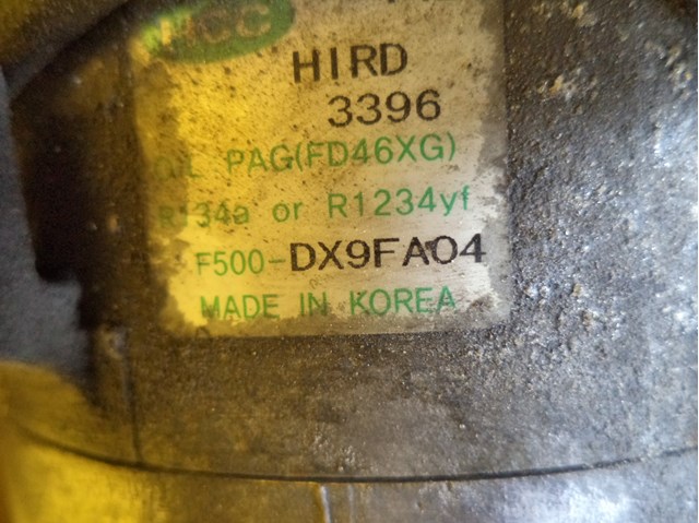 F500DX9FA04 Hyundai/Kia Компрессор хладагента