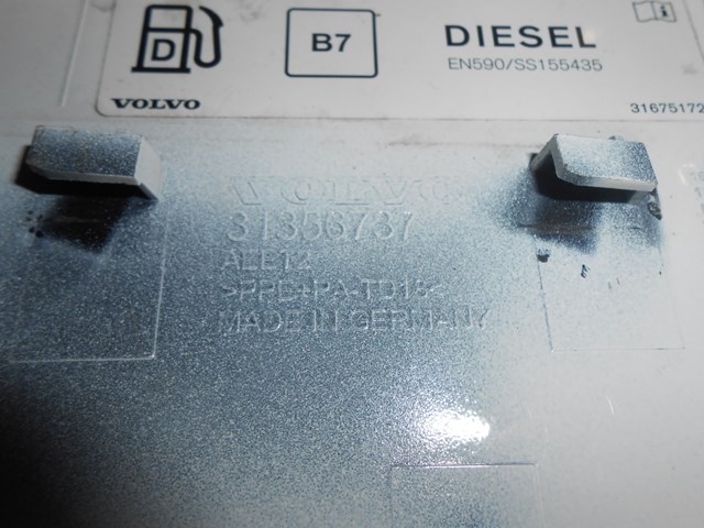 31356737 Volvo Дверка бензобака
