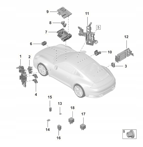 Купить 992937617 Porsche 