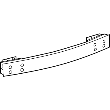 5202330371 Toyota Швеллер заднего бампера
