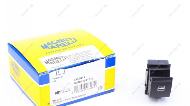 Interruptor motor elevalunas delantero derecho 51041010 MAGNETI MARELLI