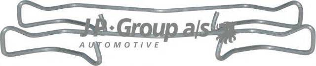 Купить 1163651210 JP Group Комплект пружинок крепления дисковых колодок передних