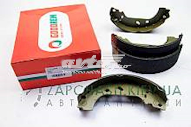 Купить RM0143 Goodrem Задние барабанные тормозные колодки