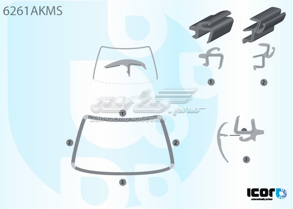 Купить GS5040P135X Pilkington Ветровое стекло