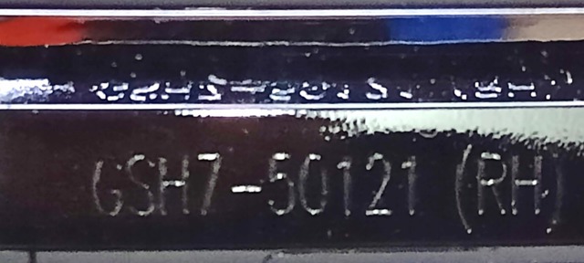 Купить GSH750121 Mazda Накладка бампера переднего