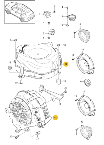  95864501000 Porsche